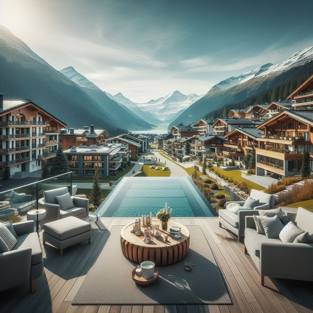 Exklusivität und Erholung: Luxuriöse Residenzen als Magnet für Touristen in Davos poto